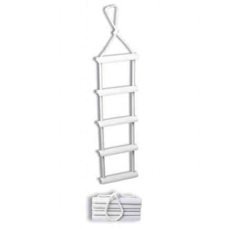 Rope Ladder; 11 In. Hooks & Support Legs